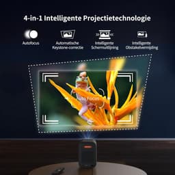 MKSS® Mini Beamer – Projector – Thuisbioscoop Beamer — thumbnail 5