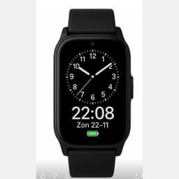 WatchToCare Halo GPS Alarmhorloge Senioren | Valdetectie | 4 Dagen Accu | Zonder Abonnement | IP67 Waterbestendig - Zwart — thumbnail 1