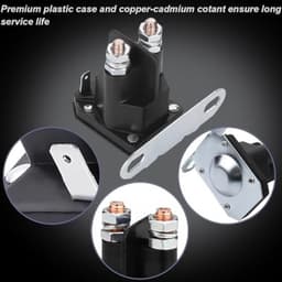 725-1426 Starter Solenoid voor MTD 925-1426 925-1426A 725-1426A 725-0771 925-0771 voor Snapper 18817 75671 voor Toro 112-0309 334009 B 435 0 65 Grasmaaier 12V 80Amp Starter Relais Solenoid — thumbnail 4