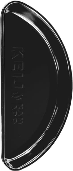 Keij Kamado BBQ Lekbak / Drip Tray Halve Maan Compact - Emaille - voor 15 inch Kamado's - Universeel — thumbnail 2
