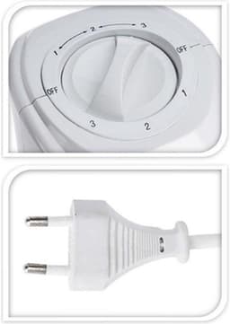 Kinzo torenventilator - wit — thumbnail 2