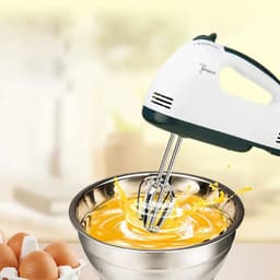 RosaBloom Handmixer - Keukenmachine - Standmixer - Deegmixer - Met Roterende Kom 1.7L - 7 Snelheden - 100W — thumbnail 3