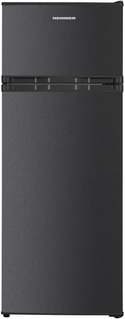 Heinner HF-H2206DGE++ Koel-vriescombinatie 206 L – Instelbare Thermostaat – LED-verlichting – Omkeerbare Deur – Vingerafdrukbestendige Afwerking – Antracietgrijs – 5 Jaar Garantie — thumbnail 1