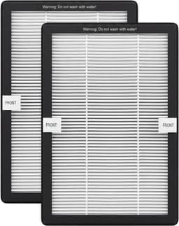 Auronic HEPA 13 Filter - Geschikt voor Auronic 2-in-1 Ventilator - 2 Stuks - 19,2 x 12,8 cm — thumbnail 1