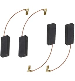 JHUBERS- Koolborstels 2 Pairs - Vervanging voor Grasmaaier - 29x11.2x6.2mm - Compatibel met Flymo/Dewalt - Hoge sterkte - Lange levensduur - Koolborstel — thumbnail 1