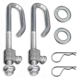 Dailygoods- Deck Lift Hanger Rod kit - Vervangt onderdeelnummers GX24864/GX21718 - Compatibel met E-serie en D-serie - Hoge kwaliteit - Voor diverse modellen - Inclusief bevestigingsmaterialen - Hefframe — thumbnail 1