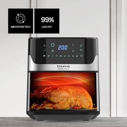 Heteluchtfriteuse - Airfryer - Gezond Bakken - Grote Capaciteit - 65 Liter - Roestvrij staal — thumbnail 2