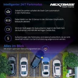 Dashcam Auto - Autocamera Rijrecorder - Veilig Rijden - Noodgeval SOS Functie - 1080p Full HD - Zwart — thumbnail 5