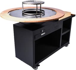 Royal Grill – The President Houtgestookte Plancha BBQ – Black — thumbnail 2