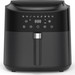 AIMASON AF80D10 - 9L XXL Airfryer - Digitale Energiezuinig en met weinig olie Heteluchtfriteuse - 2350W Snel Koken - 9-in-1 - Schudherinnering - Warmhoudfunctie - Metalen Binnenkant — thumbnail 1