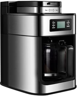 LUMÈ STORE Koffiemachine met Bonenmaler – Koffiezetapparaat – Filter Koffie – Automatisch – Timer – LCD Display – 92°C – Zwart — thumbnail 5