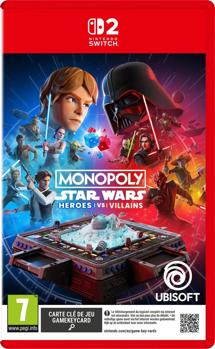 Monopoly: Star Wars Heroes vs Villains - Nintendo Switch 2 — afbeelding 1