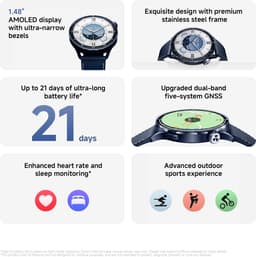 Xiaomi Watch S5 46mm Smartwatch – 1.48 Inch AMOLED – 150 Sportmodi – Dual-band GPS – Junglegroen — thumbnail 3
