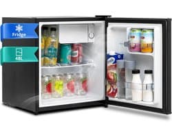 Mini Koelkast - Drankkoelkast Tafelmodel - Dranken Koelen - Stille Werking 39 dB - 45 Liter - Zwart