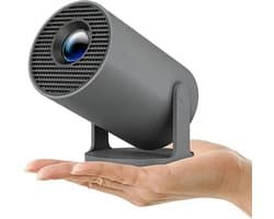 SNJY® Mini Beamer - Mini Projector - Beamer 4k - 1080P Full HD - 180° Draaibaar - Zwart