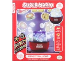 Super Mario Projection Light – Officieel Gelicentieerde Nintendo Projectorlamp met Verwisselbare Scènes & Kleureffecten- Paladone