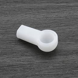 2 stuks vervangende eindkap voor bovenste duwstanggewricht 98656127902, compatibel met Porsche Boxster 986 987 bovenste ondersteuningsbeugel, duwstangkogelgewrichtadapters, wit — thumbnail 3