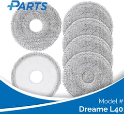 Dreame L40 Dweilpads (6 Stuks, Plus.Parts® alternatief voor RMP8) — thumbnail 1
