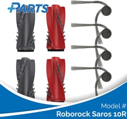 Roborock Saros 10R Borstels (6 Stuks, Plus.Parts® alternatief voor 8.02.0363) — thumbnail 1