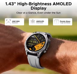 1.83inch HD TFT - Bellen AI Voice - Message - Hartslag & Slaap Monitor - Bloeddruk & O2 - 100+ Sport Modi - LED Zaklamp - 730mAh - Magnetic Laden - — thumbnail 4