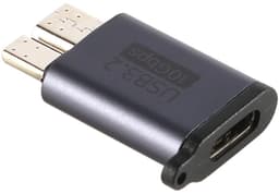Golden crown - Adapters USB C naar Micro USB - Gegevensoverdracht - Klein en draagbaar - Externe Harde Schijf - Geschikt voor tablet en laptop — thumbnail 3