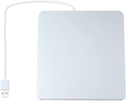 Externe DVD Brander - CD Lezer - Data Archiveren - Draagbaar Slank Ontwerp - USB 3.0 - Zilver — thumbnail 1