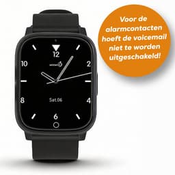 Weewise WS82 – GPS-horloge voor senioren - Valdetectie - SOS knop - GPS Tracker - GPS Horloge Ouderen - Alarm Horloge - SOS Horloge - Valdetectie - Alzheimer - Dementie - Alarmknop - Videobellen– GPS live locatie — thumbnail 1