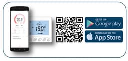 Programmeertbare Wi-Fi thermostaat W390, 16A, 230 V, Zwart — thumbnail 2