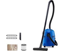 RUX® Karcher - Karcher Stofzuiger - Bouwstofzuiger - Festool Stofzuiger - Bouwstofzuiger Zonder Zak - Blauw - 47cm x 39cm x 36cm