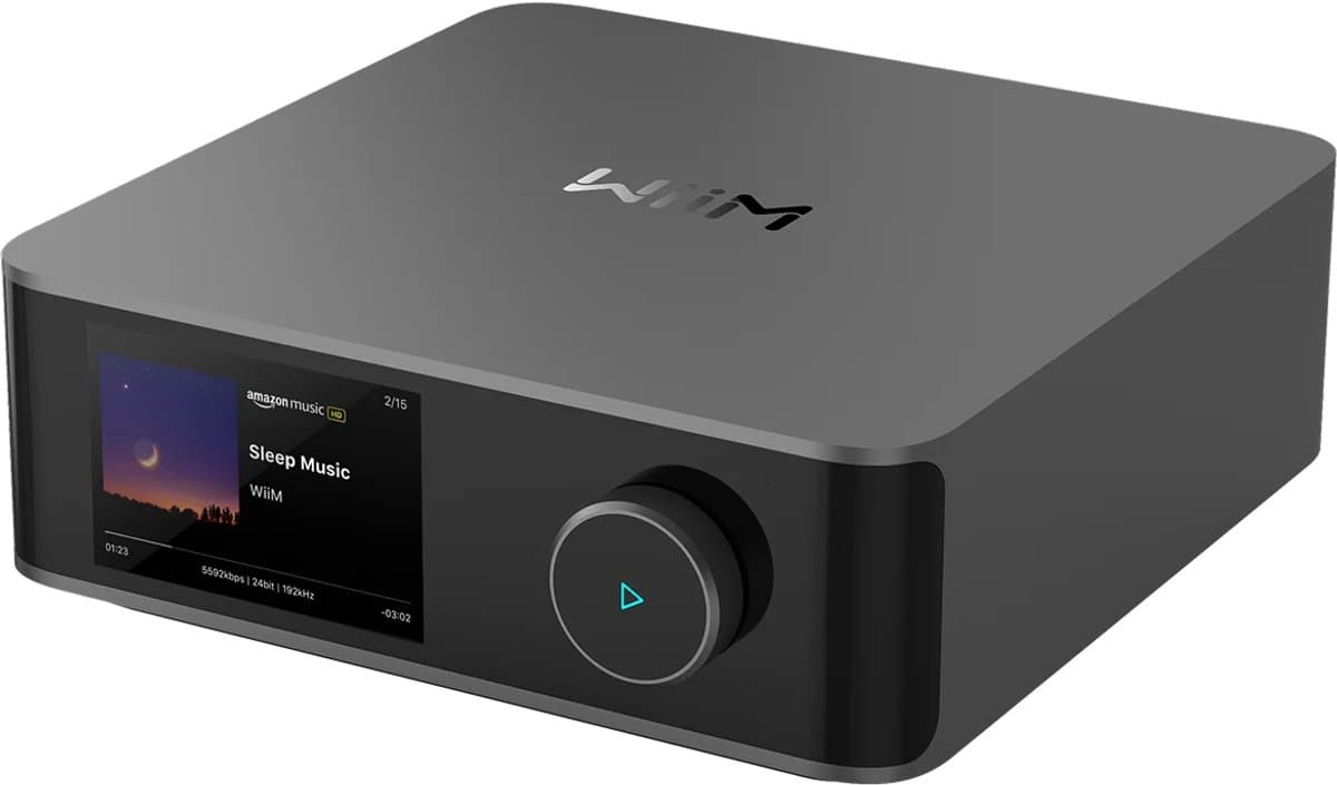 Wiim Amp Ultra space grey zeer compacte mini streaming versterker en ingebouwde DAC — afbeelding 1