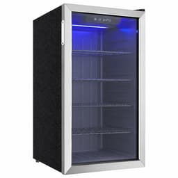 Sello! mini koelkast – compressor– blikjes – wijnflessen – luchtgekoeld – glazen deur – 0°C tot 16°C – fluisterstil – led — thumbnail 1