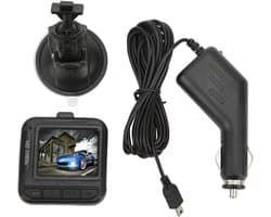 Dashcam - Autorecorder Rijdende Recorder - Verkeersveiligheid Vastleggen - 16 Inch Kleurenscherm - 1080P HD - Zwart