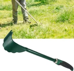 Maaierdek reiniger - Schraper borstel - Tuinonderhoud - 2-in-1 functie - 32 cm - Diverse kleuren — thumbnail 5