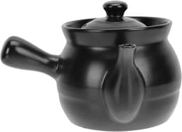 Bread Maker Bread Maker Ceramic Casserole with Side Handle Chinese Medicine Pot Frying Pan Tea Kettle Pitcher Dispenser Cooking Pot for Medicine Soup Bread Pan Bread Pan — thumbnail 1