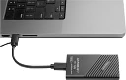 Snelle Externe SSD - Draagbare Opslag - Bestanden Overzetten - OTG Smartphone Compatibel - 500 GB - Zwart — thumbnail 1