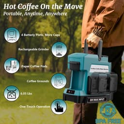 Draadloze Koffiemachine voor Makita — thumbnail 5