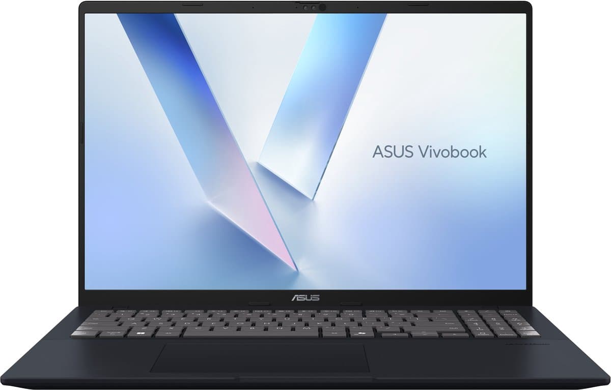 ASUS Vivobook 16 M1607GA-MB084W Copilot+ PC AMD Ryzen AI 7 445 Laptop 40,6 cm (16") WUXGA 32 GB DDR5-SDRAM 512 GB SSD Wi-Fi 6 (802.11ax) Windows 11 Home Nederlands Blauw — afbeelding 1