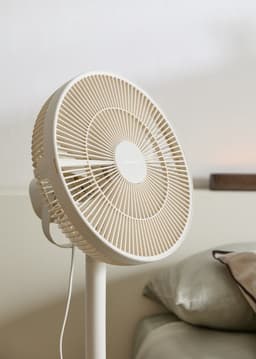 CREATE - Opvouwbare staande ventilator 50 W - Verstelbare hoogte - Stille werking - 3 snelheden - Gebroken wit - AIR STAND FOLDABLE — thumbnail 4