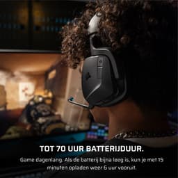 Corsair Void RGB V2 Wireless - Draadloze Gaming Headset - Spatial Audio - Zwart - PC/PS5/PS4/Switch — thumbnail 3