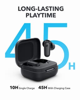 soundcore P31i by Anker - Real-Time Ruisonderdrukking - Hi-Res Geluid - Draadloze Vertaal-Oordopjes - 50U Speeltijd - Bluetooth Koptelefoon — thumbnail 3