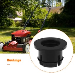 Cosensi- Drag Link Bushings - 4 Stuks - Slijtvast Plastic - Hoogte 15/32 Inch - Buitendiameter 17/32 Inch - Compatibel met CRAFTSMAN/POULAN/HUSQVARNA - Bussen — thumbnail 4