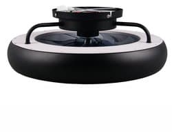 Plafondventilator | 40 cm | plafond ventilatoren | LED | zwart | kunststof | modern functioneel design
