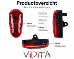 BikeGuard - GPS Tracker Fatbike & E-bike – Verborgen in Achterlicht – 4G – Inclusief Simkaart & NL Handleiding – Geofence – 25 Dagen Batterij – IP65 — thumbnail 3