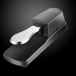 Toetsenbord sustainpedaal - Universeel sustainpedaal Geschikt voor keyboard - Pedalen - Sustainpedaal - 6.35 mm Universeel - Geschikt Voor keyboards en digitale piano’s synthesizer en elektronisch orgel - Zwart — thumbnail 3