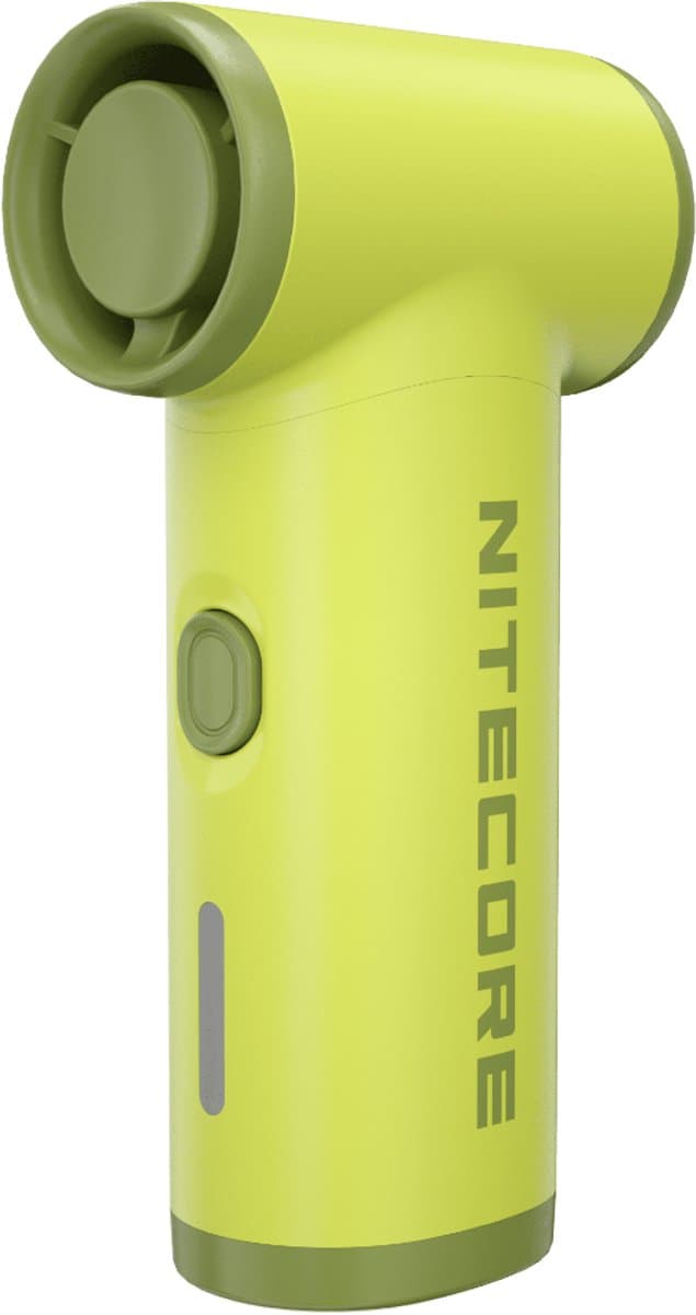 Nitecore NEF Nano Ventilator Oplaadbaar Neon Green — afbeelding 1