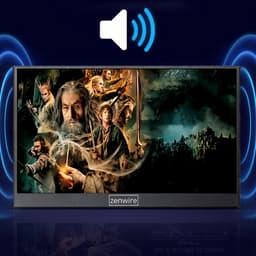 Zenwire AMG15 Portable Monitor 15.6 Inch 1920x1200 IPS – USB-C & HDMI – Extra Scherm voor Laptop en MacBook — thumbnail 5