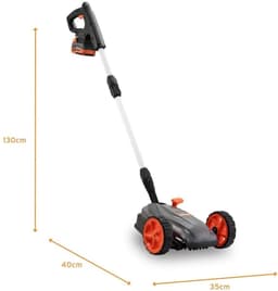 DnA® Grasmaaier Accu - Grasmaaier Elektrisch - Grasmaaier Benzine - Grasmaaier Benzine Zelftrekkend - Grijs/Oranje/Zwart - 55cm x 40cm x 20cm — thumbnail 2