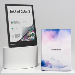PocketBook InkPad Color 3 e-reader – 7.8 inch – 32 GB – waterdicht + Wintertime Flip Cover – voordeelbundel — thumbnail 1