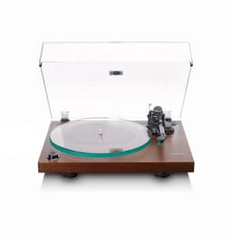 Lenco Platenspeler met Bluetooth - Glazen Draaiplateau - Lenco Expertise lijn - LBT-225WA - Bruin — thumbnail 1