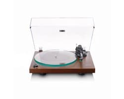 Lenco Platenspeler met Bluetooth - Glazen Draaiplateau - Lenco Expertise lijn - LBT-225WA - Bruin